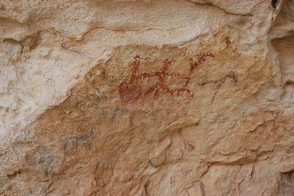 Pintura rupestre.