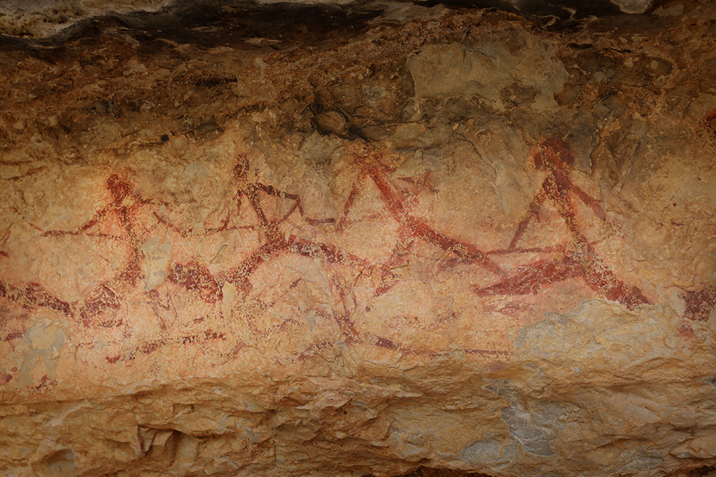 Pintura rupestre.