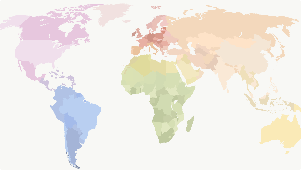 mapa del mundo